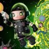 MEGA Space Molly 400% Rick and Morty, 11.61 Inch Height
