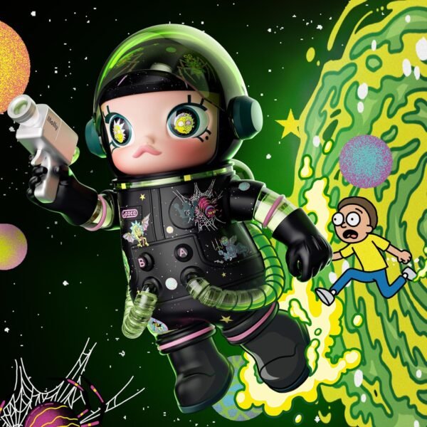 MEGA Space Molly 400% Rick and Morty, 11.61 Inch Height